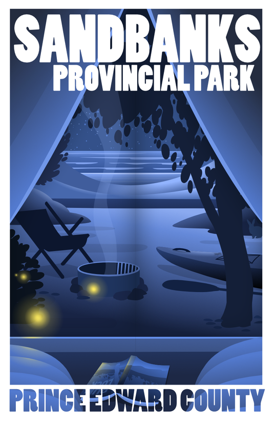 Sandbanks Provincial Park at Night